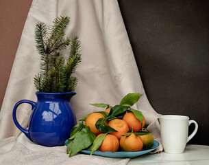 clementine , natura morta