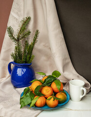 clementine , natura morta