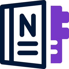 pending task duotone icon. Sleek and modern vector icon for websites, mobile apps, marketing materials, and corporate design. Fully scalable and ready to use.