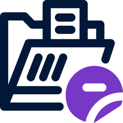 pinned duotone icon. Sleek and modern vector icon for websites, mobile apps, marketing materials, and corporate design. Fully scalable and ready to use.