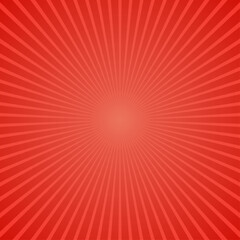 Retro comic-style radial burst background in vibrant green colors. Bright sunburst rays create a dynamic pop-art effect suitable for posters, comic book design, vintage illustrations, advertisements, 