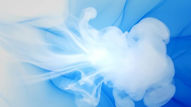 Smooth abstract gradient background features ethereal white and soft blue colors seamlessly shifting with fluctuating opacity subtle, opacity, gentle