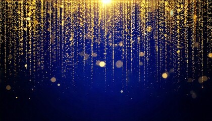 Bright blue water drops on glass with a green glowing binary code pattern create a digital matrix background