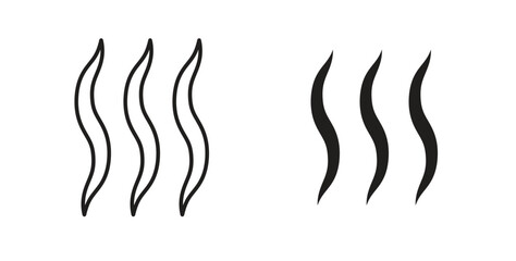 Aroma icon vector design. icon doodle hand drawn.