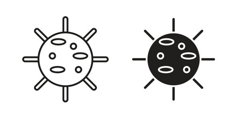 Big Cellule icon vector design. icon doodle hand drawn.