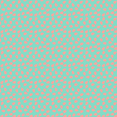 Abstract Teal and Coral Pattern Background