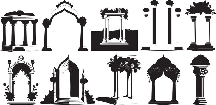 set of Piller