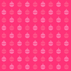 Pink Christmas Ornament Pattern