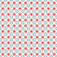 Floral Pattern Seamless Background