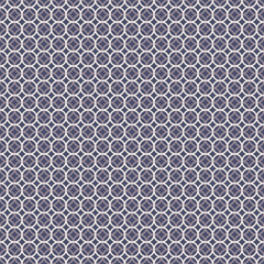 Geometric Pattern in Blue and White