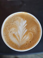 cup of cappuccino