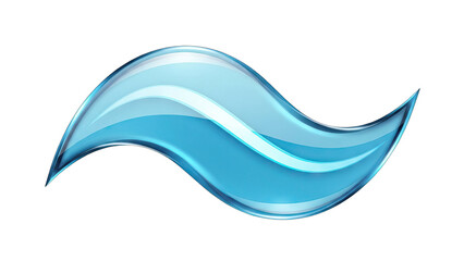 Modern abstract blue waves, dynamic energy and creative motion design