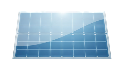 Clean energy solution with modern solar panel design for sustainability