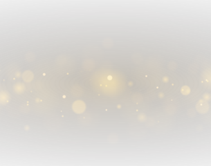A drifting cloud of golden dust sparkles with soft glowing particles on a transparent background. Warm shimmering highlights create a magical floating effect. Ideal for festive overlays,PNG