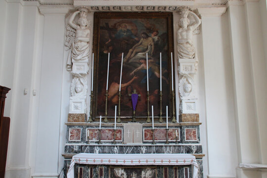 st philip the apostle church in syracuse in sicily in italy 