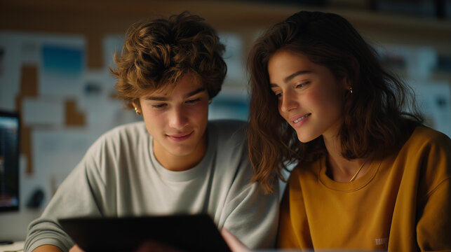 An early-stage design team experimenting with wireframes on tablets and paper mockups taped to the wall — UX experimentation, product iteration, and hands-on creative process. cinematic color