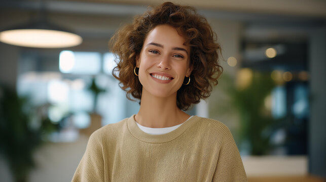 HR manager greeting veteran applicant with warm smile in bright workspace — representing equality, inclusion, opportunity, and the success of transition programs for veterans finding meaningful - Powered by Adobe