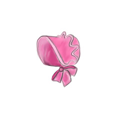 Baby Bonnet Short Bow