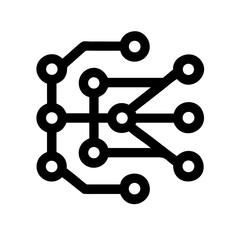 NEURAL MATRIX AI DATA NETWORK DEEP LEARNING ICON SET