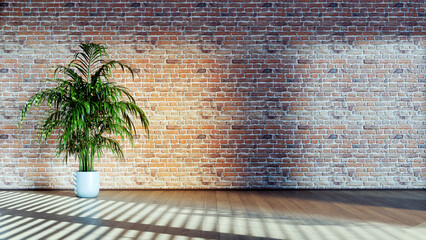 Fototapeta premium Large luxury modern bright interiors Living room mockup illustration 3D rendering image