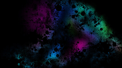 Abstract colorful background with grunge texture and pattern