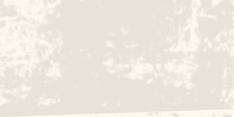 Abstract Beige Halftone Grunge Texture Background