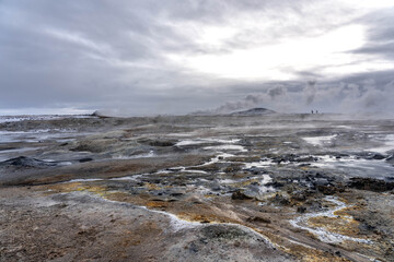 Icelandic landscapes, Where fire meets ice
