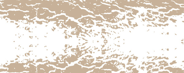 Vector Brush Stroke. Abstract Fluid Splash. Sale Banner Brushstroke. Gradient Paintbrush. Gold Orange Isolated Splash on White Backdrop.