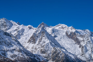 Obraz premium winter mountain landscape