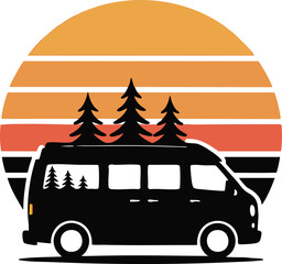 vector illustration of a bus