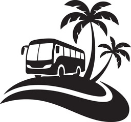 vector illustration of a bus