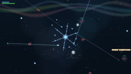 Explore the cosmic battle in a vibrant sci-fi universe filled with energy and action