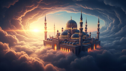 Masjid Cinematic Shot