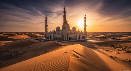 Masjid Cinematic Shot