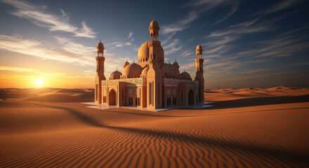 Masjid Cinematic Shot