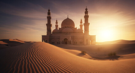 Masjid Cinematic Shot