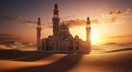 Masjid Cinematic Shot