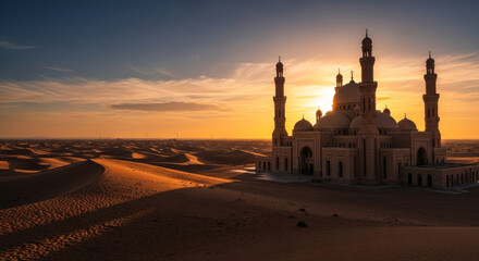 Masjid Cinematic Shot