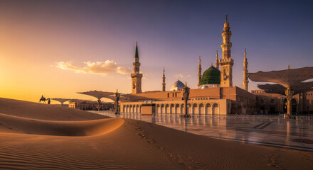 Masjid Cinematic Shot