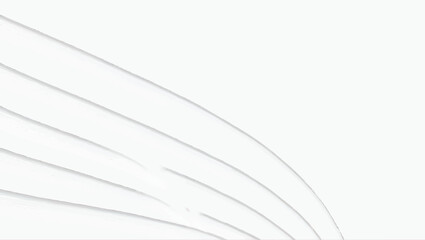 Clean modern abstract background with smooth flowing parallel lines creating a sense of depth.