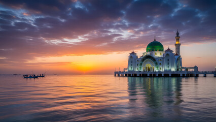 Masjid Cinematic Shot