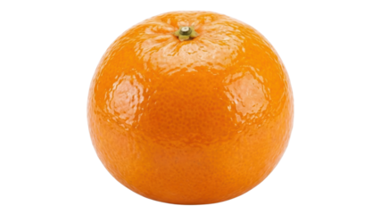 Vibrant Mandarin: A close-up shot of a perfectly ripe mandarin orange, showcasing its bright color and textured peel, a symbol of freshness and a healthy diet.