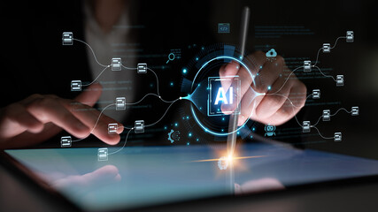 An AI-powered system for automating data workflows. The central intelligence processes and...