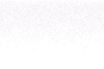 Pink glitter falling particles creating a magical festive sparkle dust. isolated on transparent...