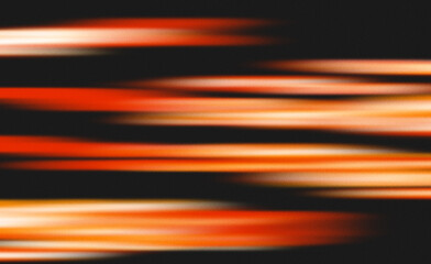 Abstract grainy motion blur with warm light streaks