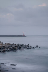 Red Lighthouse, Hualien County, Hualien City. Taiwan	
