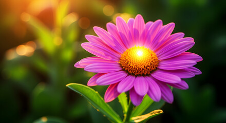 Obraz premium Radiant Pink Gerbera