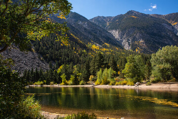 autumn in the mountains