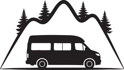 vector illustration of a bus