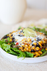 Roasted Corn Beef Bowl